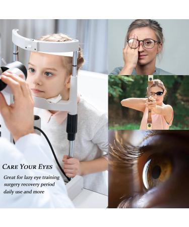 2PCS Medical Eye Patch - Adjustable Silicone Suction Cup - Amblyopia Lazy Eye Solution for Kids & Adults - Buy Online on GoSupps.com