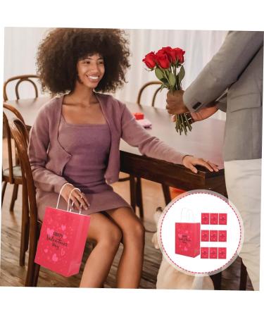 Mobestech 40 Pcs Valentine's Day Tote Love Heart Gift Pouches Love Heart Bag Love Party Favors Bag Reusable Gift Wrap Gift Wrapping Bags Valentines Goodie Bags Wrapping Paper Handheld Child 1 count (Pack of 1) As Shown 1x4pcs - Buy Online on GoSupps.com