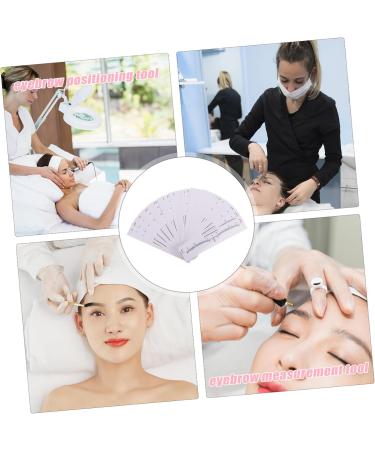 NOLITOY 300 pcs Tools Eyebrow Balance Three-point Disposable Rulers Make Tattooing Stencils Professional - Buy Online on GoSupps.com