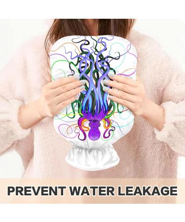 OCTOPUS Psychedelic Hot Water Bottle 1L - Eco-Friendly Pain Relief & Therapy | Small BPA-Free Warmer for Back Pain & Hot/Cold Use - Buy Online on GoSupps.com