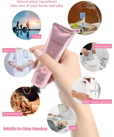 Upgrade Mini Hand Cream Gift Set-10Pcs Small Scented Hand Lotion for Dry Cracked Working Hands Natural Plant Fragrance Travel Size Bulk Hand Lotion Baby Bridal Shower Wedding Favors Gift for Women Adult 30 g (Pack of 1) - Buy Online on GoSupps.com