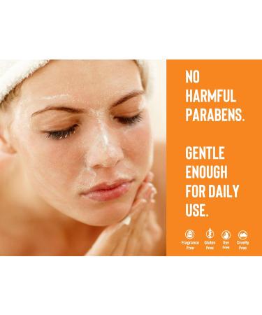 Hyalogic Episilk Facial Scrub Face Exfoliator with Exfo Amber & HA for Gentle Exfoliation - Exfoliating Face Wash to Enhance Your Skin Care Routine (130g) - Buy Online on GoSupps.com
