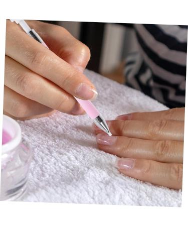 MERRYHAPY 1 Set Nail Art Drill Pen Glue Pens for Crafting DIY Nail Art Pen Nail Art Point Pen Striping Liner Brush Manicure Nail Pen Nail Art Paint Pen Wax Pen for Rhinestones Nail Tools Abs - Buy Online on GoSupps.com