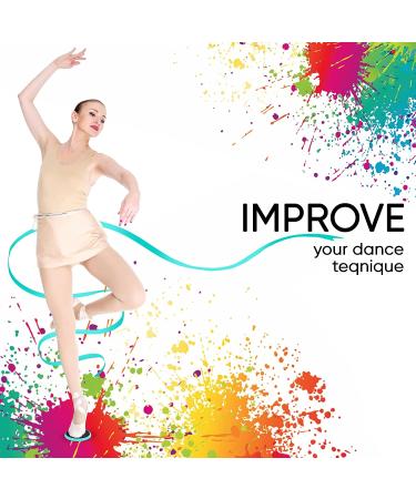 Sky Blue Ballet Turning Disc for Dancers, Gymnasts, and Ice Skaters - Portable Turn Board for Improved Turns, Pirouettes, and Balance - Buy Online on GoSupps.com