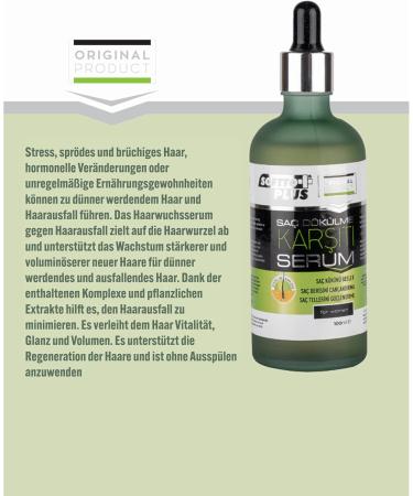 Softto+Plus S rum anti-perte de cheveux - S rum intensif contre la chute des cheveux pour les femmes - 100 ml - Buy Online on GoSupps.com