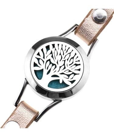 Ototec Aromatherapy Medallion Bracelets - 8 Color Options Refill Pads 316 Stainless Steel Adjustable Design - Buy Online on GoSupps.com