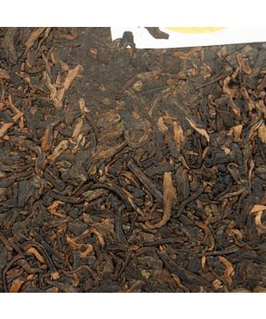 HQZM Yunnan Pue Tea Mature Tea Old Tree Tea Cake 357g Tea King Big Gold Bud Soft Old Tea - Buy Online on GoSupps.com