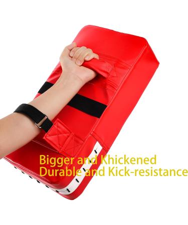 WUWEOT 2-in-1 Punching Mitts Kick Pack Set - Boxing Gloves & Taekwondo Kick Pad Set for Durable Training - Buy Online on GoSupps.com