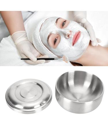 Buy Sonew Bart Razing Bowl for Men | Stylish & Durable Stainless Steel Face Masking Bowl with Lid - Ideal for Beauty Salons | International Shipping Available - Buy Online on GoSupps.com