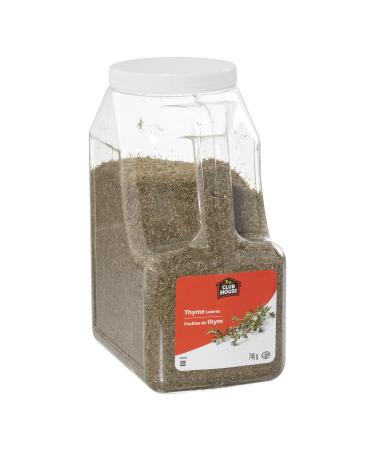 Club House Quality Natural Herbs & Spices THYME LEAVES 745g (pack of 1)
