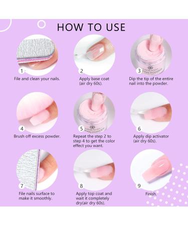 Shop Saviland 15ml + 60ml Dip Powder Foundation Base - No Curing Needed for DIY Nails | Large Capacity for Nail Salons - Fast International Shipping - Buy Online on GoSupps.com