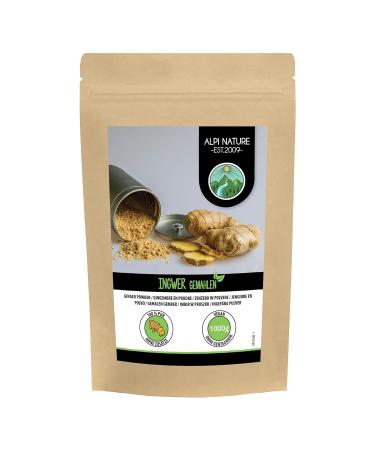 Buy 100% Natural Ginger Powder 1kg - Vegan Additive-Free Gently Dried & Ground Ginger Root - Buy Online on GoSupps.com