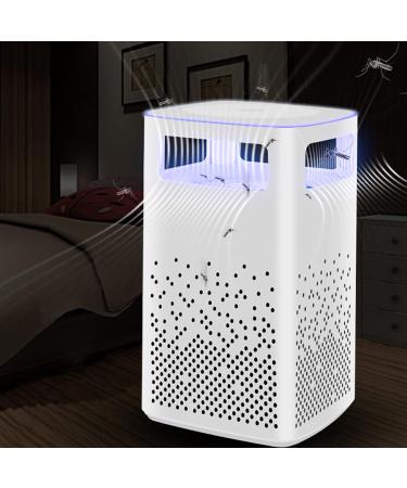 Indoor Fly Trap Mosquito Trap Safe High Powered Bug Zapper No Radiation Perfect for Home Garden Outdoor Backyard USB Power White - Buy Online on GoSupps.com