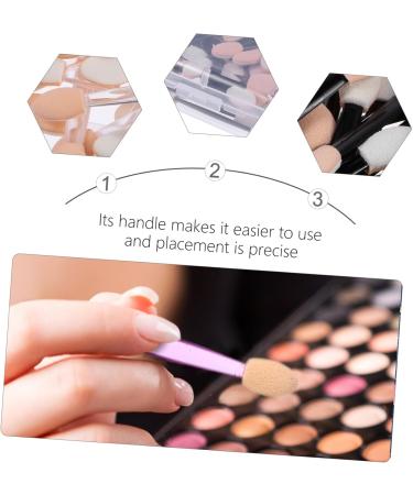 Ipetboom 500 Pcs 5 Boxes Double Ended Eyeshadow Brush Makeup Brush Eye Shadow Applicator Eye Shadow Sponge - Buy Online on GoSupps.com
