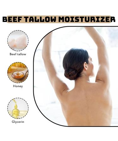 DIANA'S DREAM Beef Tallow and Honey Balm for Skin Tallow Face Moisturizer Natural Grass-Fed Beef Tallow Balm With Honey Face Moisturizing Cream for Body Skin Care 2 oz (2) - Buy Online on GoSupps.com