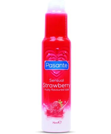 Pasante Wild Strawberry Flavoured Lube - 1 x 75 ml Bottle - Buy Online on GoSupps.com