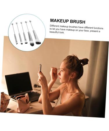 MUSISALY 5pcs Eyeshadow Brush Eye for Eyeshadow Blush Brush Eye Makeup Eye Shadow Makeup Brow Brush Metal - Buy Online on GoSupps.com