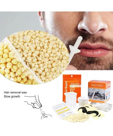 Richolyn 50g Nose Hair Removal Wax Kit | Painless Nasal Hair Remover | Safe & Natural Nose Wax for Men & Women - Buy Online on GoSupps.com