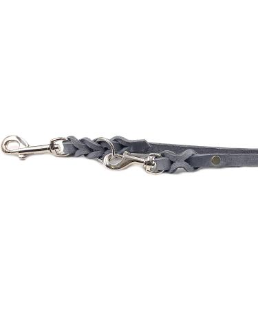 Adjustable Dog Liner for Small & Large Dogs - 3.50m x 12mm Gray | Durable Double Linen - Buy Online on GoSupps.com