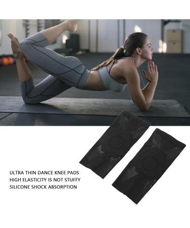 YOUTHINK Knee Pads for Dancers - Breathable & Comfortable Elastic Fabric for Running Dance & Yoga (Size M - Buy Online on GoSupps.com