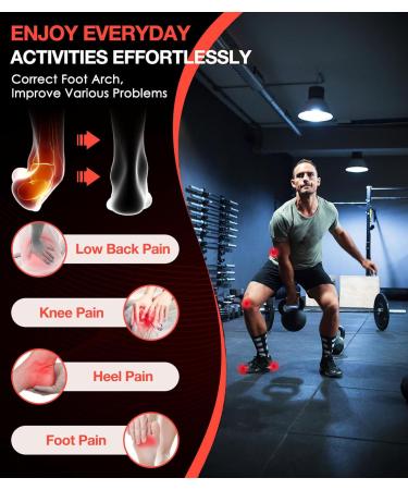 Medilax Plantar Fasciitis Relief Insoles for 220+ lbs | Heavy Duty Support for Flat Feet & High Arch Pain | Men & Women Work Boot Shoe Insole (L Black - Buy Online on GoSupps.com