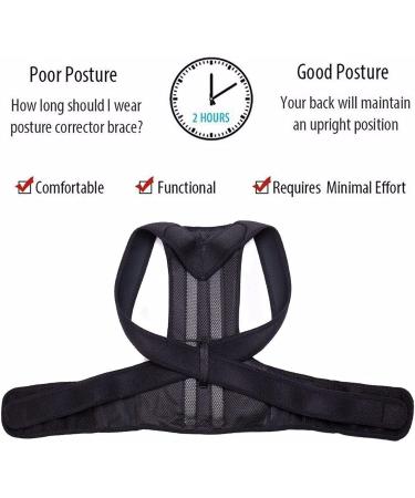 Lumbar Support Belt Back Brace Support Belt Waist Trainer Posture Corrector Shoulder Straps Body Shaper for Training Lower Back Pain Relief for Women Men (Size : 3XL) (Xx) (Medium) - Buy Online on GoSupps.com