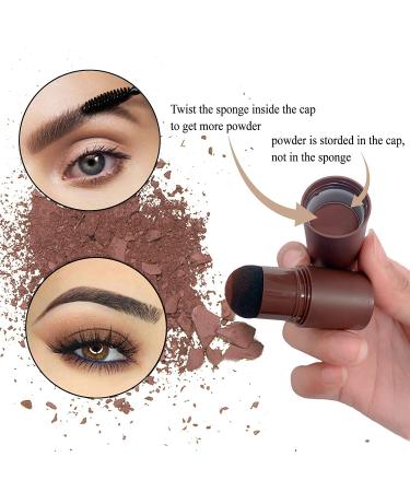 Long Lasting Eyebrow Stamp Stencil Kit with 10 Styles Reusable Stencils - Light Brown | Waterproof Brow Shaping Tool Kit - Buy Online on GoSupps.com