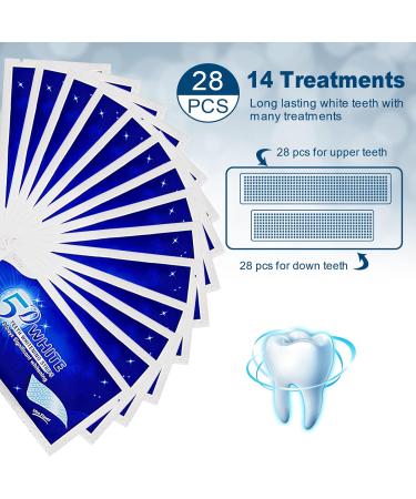 Teeth Whitening Strips - Professional Stain Removal Kit for Bright White Smile | Combat Coffee & Tea Stains - Buy Online on GoSupps.com