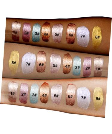 FOMIYES 3pcs Illuminating Women Makeup Highlighter Drops Enhanceer Fashion Enhancer Three-dimensional Dc-# - Buy Online on GoSupps.com