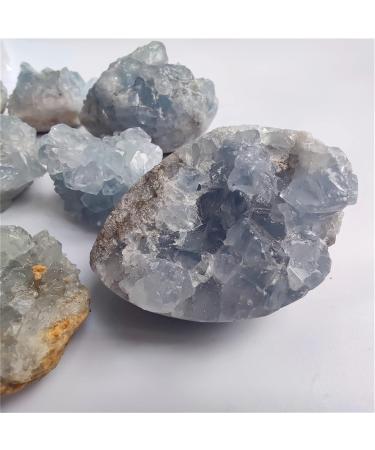 Natural Crystal Rough 50-100g1-3cm 1pc50-80g Natural Celestine Stone Cluster Specimens Raw Stone Home Decor Blue Celestite Crystal Stone dingchi (Color : 60-80g/1pc) - Buy Online on GoSupps.com
