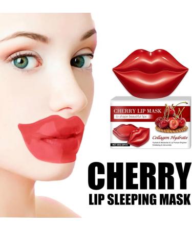  Beslibate 20 Pack Lip Mask Anti-Aging Lip Mask Reduce Wrinkles for Women and Women Cherry Lip Mask Plumping Lip Mask Lip Plumping Mask Lip Nourishment (2) - Buy Online on GoSupps.com