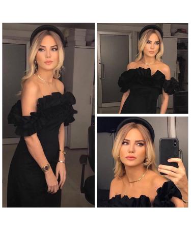 Blessing 4-Pack Padded Hair Ropes & Headbands for Women - Wide Hair Bands Hair Accessories in Black Blue Red & Apricot - Buy Online on GoSupps.com