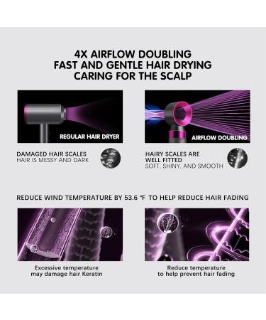 5 in 1 Hair Blower Brush - Detachable Hot Tools Hairdryer with Negative Ion Technology for Curling & Straightening - International Shipping Available - Buy Online on GoSupps.com