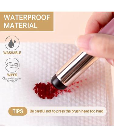 Simfree Lip Brush - Silicone Lip Makeup Applicator for Gloss Balm & Mask | Reusable Concealer Brush for Under Eye - Buy Online on GoSupps.com