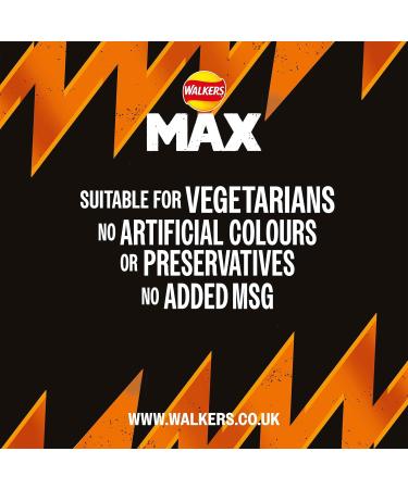 Walkers Max Paprika 140g: Delicious and Bold Flavor | Buy Online Now - Buy Online on GoSupps.com