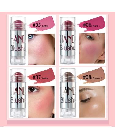 Blush stick mewmewcat Blush Sticks for Cheeks and Lips Chubby Cream Blush Highlight and Matte Colors 7 - Buy Online on GoSupps.com