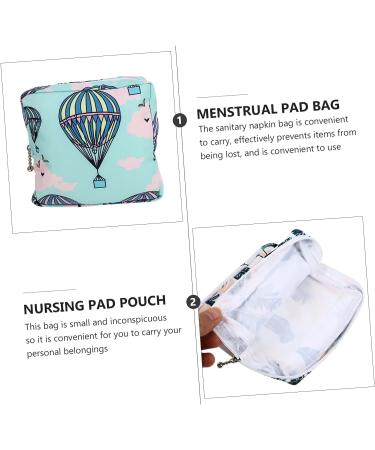 Hemoton 4pcs Sanitary Napkin Storage Bag Set | Travel Makeup Wallet | Menstrual Pad Holder Pouch | Nursing Pad Organizer - Buy Online on GoSupps.com