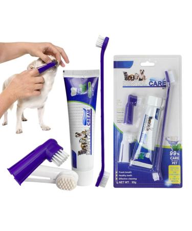 Rosixehird Catznock brush - Basics of brushing the teeth of puppies and kittens - Pets Supplies Puppy essentials toothbrush and toothpa for at home animal shop animal clinic animal shelter beef taste