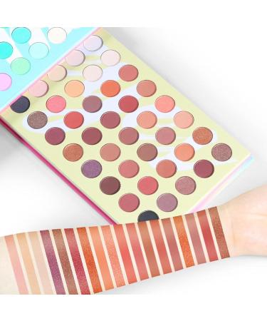Eye Shadow Palette Makeup | 121-Colors Fusion Eyeshadow Palette | Blendable Full Face Eye Make Up for Beginners Most Skin Tones Smokey Eye Nicything - Buy Online on GoSupps.com