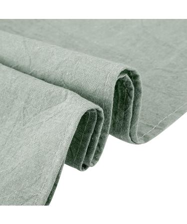 Verdant Touch Soft Cotton Bed Sheet Cover for Beauty Salons & Spas - Facial Hole 183.9 x 78.9 cm Green - Buy Online on GoSupps.com