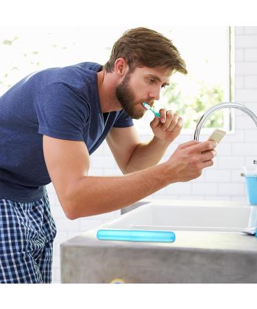 WJRQD Pack of 4 Portable Toothbrush Cases - Eco-Friendly Travel Toothbrush Covers for Your Adventures - Buy Online on GoSupps.com