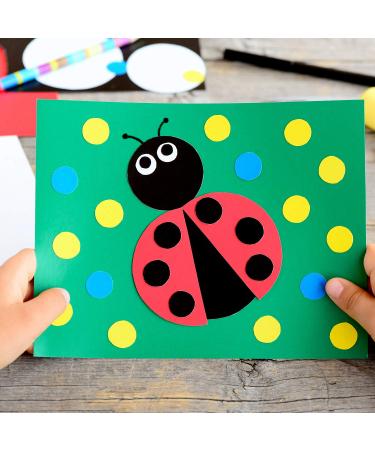 3 Pieces Circle Punch 2 Inch 1 Inch 5/8 Inch Paper Punchers Scrapbook Craft Paper Punch Circle Cutter 10 - Buy Online on GoSupps.com