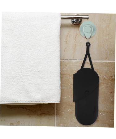 Healeved Curling Iron Storage Bag Curling Iron Case Hair Iron Silicone Bag Silicone Curling Iron Bag Universal Curling Iron Bag Hair Styling Bag Hair Curling Iron Pouch Hair Curler Pouch 29.50X13.50X2.00CM Black - Buy Online on GoSupps.com