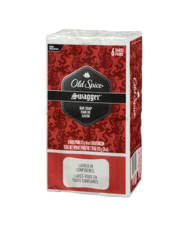 Old Spice Red Zone Swagger Bar Soap, 6-Pack, 29.8 Oz - Bold Scent, Long-lasting Cleanliness - Buy Online on GoSupps.com