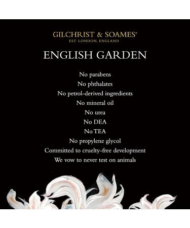 Gilchrist & Soames English Garden Shower Gel - 15.5oz with Silk Protein & Rose Petals | Gentle Cleansing, Paraben, Sulfate, and Phthalate-Free - Buy Online on GoSupps.com