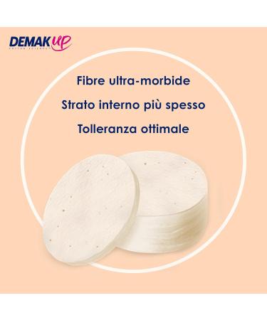 Demakup Sensitive Cotton Pads - Gentle Makeup Removal | Set of 4 (48 Pads) - International Shipping Available - Buy Online on GoSupps.com
