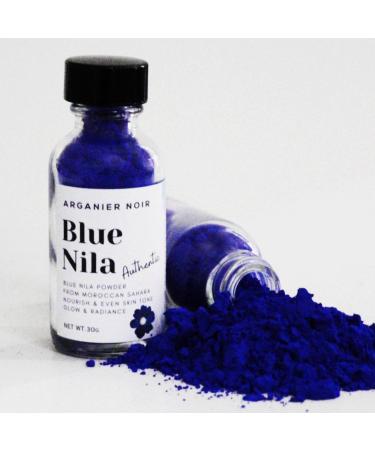 Buy Pure Moroccan Blue Nila Powder for Glowing Skin - International Shipping Available - Buy Online on GoSupps.com