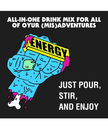 Energy Powder Stick Packs | Healthy Drink Mix with 150mg Caffeine Nootropics & Electrolytes | Pineapple Thrash 6 Pack - International Shipping Available - Buy Online on GoSupps.com
