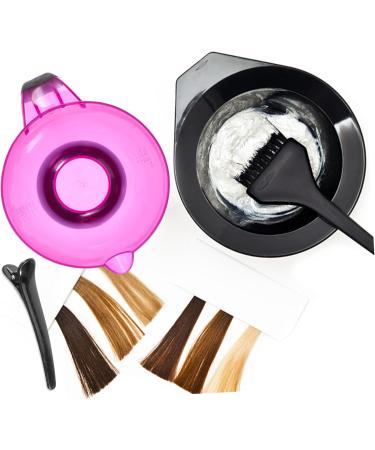 3pi ces Bol De Coloration Pour Cheveux Silicone Avec Poign e Lot Pour M lange De Teinture Capillaire Pratique Pour Salon Ou Usage Diy - Buy Online on GoSupps.com