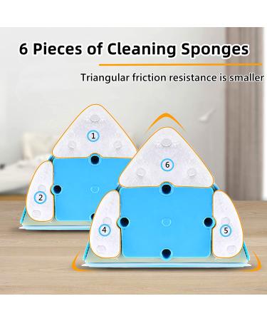 KOKITEA Double-Sided Magnetic Window Cleaner for High-Rise Glazed Windows - Blue - Buy Online on GoSupps.com